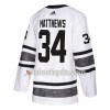 Mænd NHL Toronto Maple Leafs Trøje Auston Matthews 34 Hvid 2019 All-Star Adidas Authentic